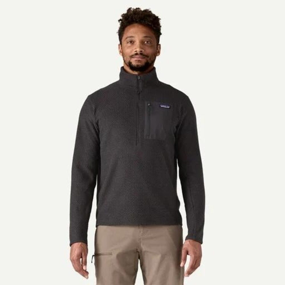 Patagonia R1 Air Zip-Neck Pullover Black Medium New With Tags